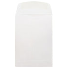 JAM Paper Enveloppes à ouverture au sommet et rabat droit gommé, 5 1/2 x 7 1/2 po, blanches, 1000 par paquet-Taille : 5 1/2 x 7 1/2 po