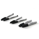 Sharpie - Emballage Projets de - pointes fine/ultra fine/biseautée - noir - Paquet de 6-Pointes ultra fine, fine et biseautée