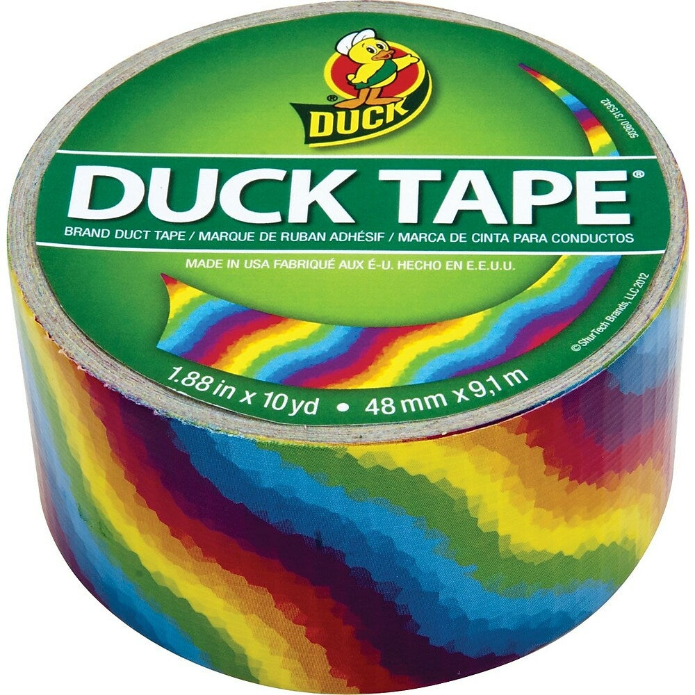 Ruban Duck Tape imprimé – Arc-en-ciel