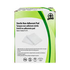 Tampons non adhérente, 5 x 7,5cm, 100/boîte-Utile pour les lacérations de la peau, les éraflures et les brûlures