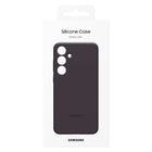 Samsung - Étui en silicone pour Galaxy S24+, Violet foncé-6