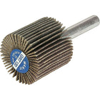 Merit - Disques À Lamelles - Meules À Lamelles Abrasives Montées, Oxyde D'Aluminium/Céramique, 1 x 1 x 1/4po, paquet de 12-Matériau abrasif Oxyde d'aluminium