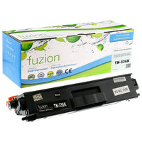 fuzion - Brother TN336BK Cartouche De Toner Compatible - Rendement Haut - Noir-Couleur d'encre: Noir