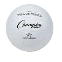 Champion Sports – Ballon de volleyball réglementaire (CHSVR4)-Cordon noir