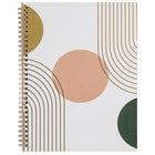 Staples - Cahier à spirales tricolore Arches, 8 x 10 po, ligné-Ligné