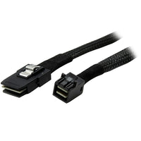 StarTech - Câble interne Mini-SAS, SFF-8087 à SFF-8643, 3,3 pi-Compatible avec les disques SAS 12 Gb/s et rétrocompatible avec les disques SAS et SATA 6 Gb/s

