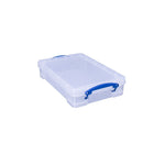 Really Useful Boxes – Boîte de rangement de 4 l, transparent-Couleur : Incolore