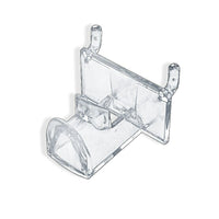 Azar Displays – Support à lunettes pour panneau perforé ou à lattes, 25/paquet (700011)-Convient aux panneaux perforés ou à lattes