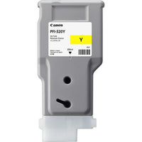 Canon – Réservoir d'encre jaune PFI-320, 330 ml, pour TM-200, TM-205, TM-300, TM-305-1