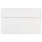 JAM Paper Enveloppes format livret à rabat droit gommé, 5 3/4 x 8 3/4 po, blanches, 1000 par paquet-Blanc
