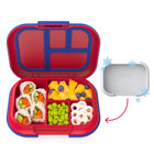Bentgo - Boîte à lunch Chill - Rouge-Garde les déjeuners au frais : pas besoin d'acheter des packs de glace supplémentaires – le pack de glace amovible garde les aliments au frais plus longtemps.