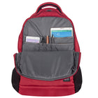 Vangoddy 15.6 " Sac À Dos Pour Ordinateur Portable-Rouge-Compartiments organisationnels intérieurs