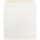 JAM Paper Enveloppes de 10 x 10 po, blanc, 50/paquet-Intérieur vierge où écrire un mot personnalisé