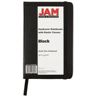 JAM PaperMD – Cahiers de notes à couverture rigide avec fermeture à bande élastique, 3 3/4 x 5 5/8 po, rouge, 2/pqt-2 par paquet