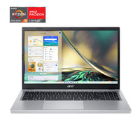 Acer Aspire 3 - Ordinateur portable 15,6" FHD - AMD Ryzen 3 7320U - 512 Go SSD - 16 Go RAM - Windows 11 - Argent - A315-24P-R5S0-Processeur AMD Ryzen 3-7320U