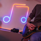 Twinkly - Tube lumineux multicoloure Flex de 10 pieds avec fil blanc-Connexion Wi-Fi et Bluetooth instantanée