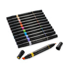 Marqueurs double pointe Premier de Prismacolor, couleurs variées, 12/paq. (3620HT)-Gamme de couleurs pour les illustrations