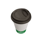 Globe Commercial Products - 8 oz Couvercle dôme PP - Noir - 1000 pack-Capacite: 8 oz