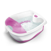 Bain de pieds rajeunissant Lomi - Rose-14 jets à bulles
