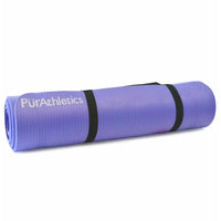 PurAthletics - Tapis D’Exercice Et De Pilates, 10mm Lavende-Tapis d'exercice et de Pilates 10 mm (Lavende)