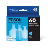 Epson - T060 Cartouche d'encre - Capacité standard - Cyan-Cyan   