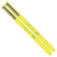 Marvy Uchida – Le Pen – pointe fine – jaune fluo – paquet de 2-Couleur :  Jaune fluo