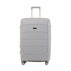 Air Canada - Valise rigide à roulettes pivotantes de 28 po Optimum Collection - Gris clair-Construit en polypropylène