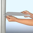 Azar Displays – Tablette pour présentoir sur pied, carrée (300276-SLV)-3