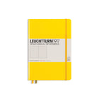 Leuchtturm1917 - Carnet à couverture rigide, Format Moyen A5, Jaune, Pointillé, 5 7/8" x 8 1/4"-251 pages numérotées