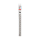 Staples - Règle en acier inoxydable, 15 po/38 cm-Une règle perforée permet de suspendre la règle pour le rangement