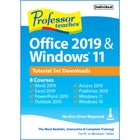 Individual Software - Professor Teaches Office 2019 & Windows 11 [téléchargement]-Apprenez à utiliser le bureau et à personnaliser Windows 11