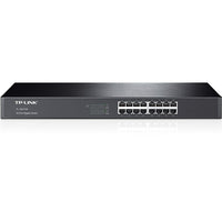 TP-LINK – Commutateur Gigabit 16 ports  (TL-SG1016)-Le commutateur tl-sg1016 Gigabit Ethernet est une mise à niveau simple, haute performance, économique, facile d'utilisation et standard pour améliorer l'ancien réseau à un réseau 1000mbps; tous les 16 ports prennent en charge auto mdi/mdix; conception branchez-jouez - aucun besoin de vous soucier du type de câble