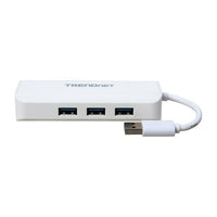 Trendnet – Adaptateur USB 3.0 vers gigabit + concentrateur USB-Ajoute un port Ethernet Gigabit