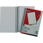 Hilroy - Cahier à 5 matières, papier épais, 9-1/2 po x 6 po, 350 pages-Couverture souple en carton avec reliure spirale résistante