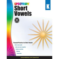 Livre numérique : Carson-Dellosa - Short Vowels, 704972-EB, maternelle-Vous recevrez deux courriels : le premier confirmant la totalité de votre commande et le second comportant un lien de téléchargement. Vous pourrez utiliser le lien de téléchargement immédiatement ou plus tard, comme vous le voulez.