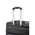 TOSCANO MAGNIFICA Grand bagage rigide de 30 po - Noir de jais-Poignées en gelée souple