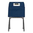 Sac de siège Grand sac de siège, 17", bleu, paquet de 2-Un organisateur qui glisse sur le dossier d'une chaise pour fournir un rangement instantané de livres, papiers, fournitures scolaires et plus