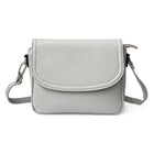 Nicci - Sac à bandoulière moyen avec rabat sur le devant - Gris clair-Sac bandoulière