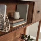 Sauder - 429511 La Collection Cannery Bridge Surmeuble - Finition Sindoori Mango-Dimensions: 14,094 po L x 59,961 po L x 42,205 po H