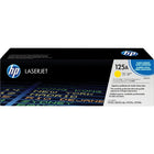 HP – Cartouche de toner LaserJet jaune HP 125A (CB542A)-La cartouche de toner standard permet d’obtenir jusqu’à 1 400 pages