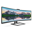 Philips 49 po Ultralarge QHD USB-C Hauteur Réglable Webcam Incurvé Moniteur - 499P9H-Écran 32:9 SuperWide pour remplacer les configurations multi-écrans