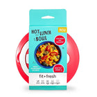 Fit & Fresh – Contenant isotherme pour repas chaud, avec cuillère-Tous les composants sont exempts de BPA, résistants au congélateur, au micro-ondes et au lave-vaisselle