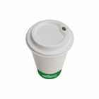 Globe Commercial Products - 8 oz Dome couvercle Bagasse White Bagasse - 1000 pack-Capacite: 8 oz
