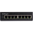 StarTech - Industrial 8 Port Gigabit PoE Switch-CONCEPTION ROBUSTE: commutateur industriel avec MTBF +500 000 h. | Résistance aux vibrations/chocs/chutes | Boîtier en aluminium robuste IP-30 | temp. de fonctionnement -40C à 75C | Montage DIN/Mural