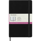Moleskine - Carnet Souple Grand Format À Pages Lignées Et Blanches - 5 po x 8,25 po - Noir-Grande