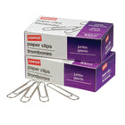 Staples - Trombones géants, antidérapants, paquet de 500-La façon la plus rapide et la plus simple de retenir les papiers ensemble.