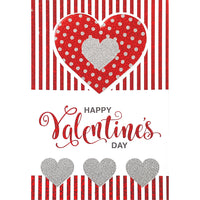 Rosedale Gold - Cartes de souhaits/Enveloppes - Joyeuse St-Valentin Petit-fils - 5-1/2 po x 8 po - paquet de 6-Imprimées sur un papier de qualité non couché