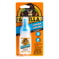 Gorilla – Colle Super Glue - 15 g-Résistant aux impacts : les particules de caoutchouc uniques accroissent sa résistance aux impacts et sa robustesse