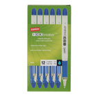 Staples® - Stylos à bille Icebreaker, 1,0 mm, bleu, paq./12-Encre bleue 