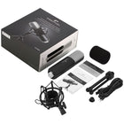 Microphone de studio Ergopixel avec trépied - Noir-Couleur: Noir